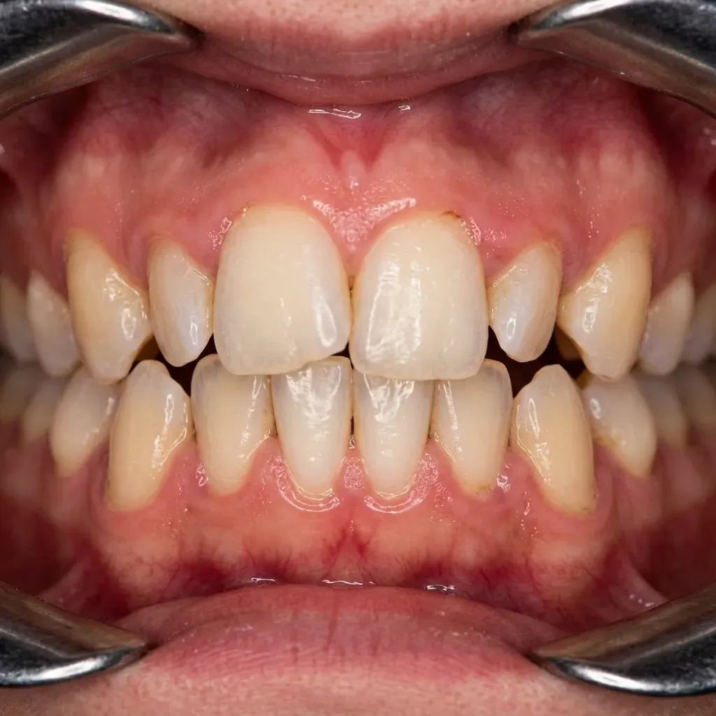 Before Underbite Correction